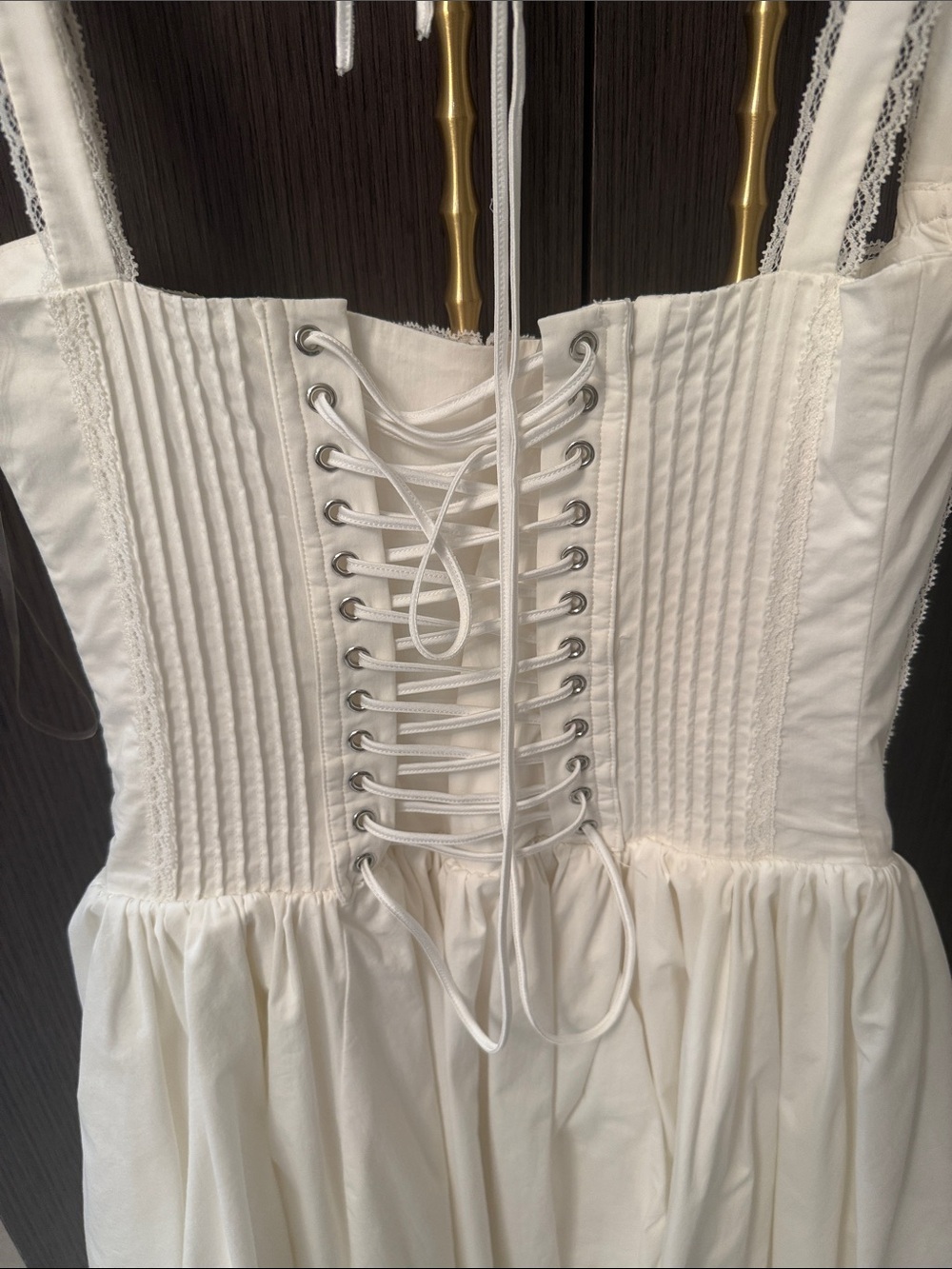 House of CB White Off-Shoulder Corset Mini Dress - Picture 17 of 17